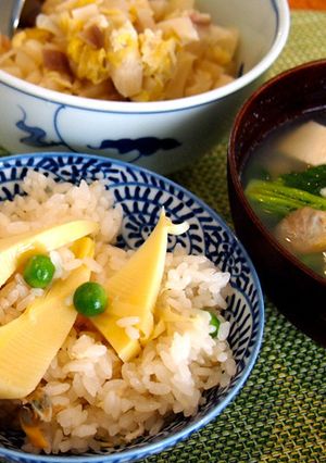 筍と浅蜊とグリーンピースのご飯-レシピのメイン写真