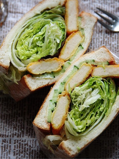 チキンナゲットdeボリュームサンド☆-レシピのメイン写真