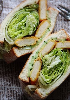 チキンナゲットdeボリュームサンド☆-レシピのメイン写真