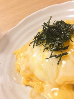 ふわとろ和風あんかけオムライス-レシピのメイン写真