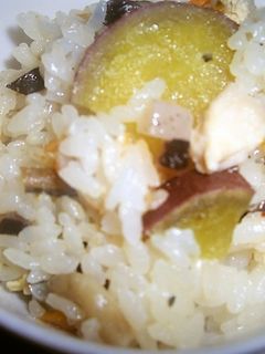 秋の実りの炊き込みご飯-レシピのメイン写真