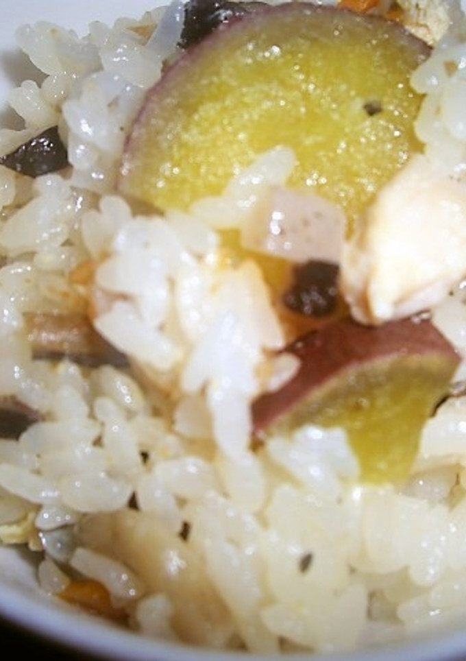 秋の実りの炊き込みご飯-レシピのメイン写真
