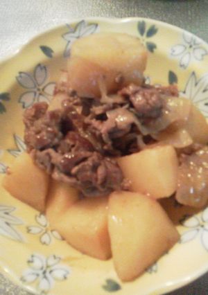 簡単　基本の　肉じゃが　-レシピのメイン写真