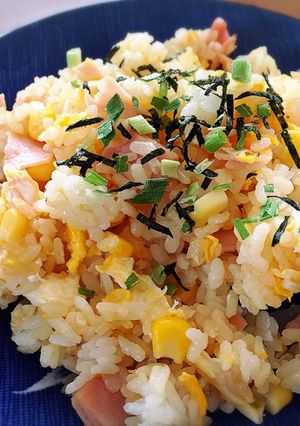 残り物でランチ！子供も大好き炒飯◎-レシピのメイン写真