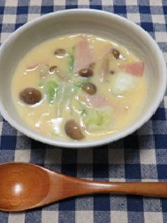 白菜のコーンクリーム煮-レシピのメイン写真