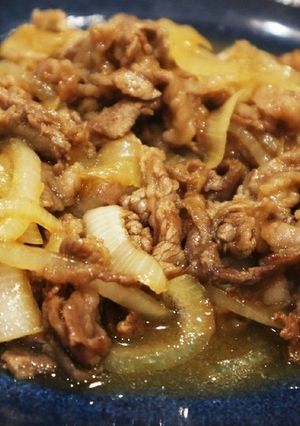 すき焼き屋さんの❤️牛の生姜焼き-レシピのメイン写真