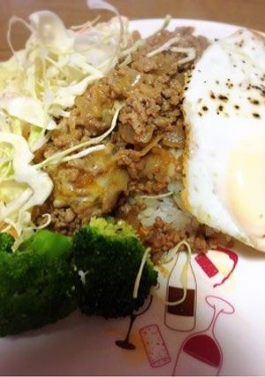 かけるハンバーグプレート-レシピのメイン写真