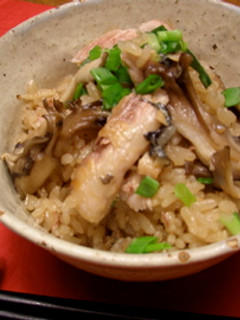さんまとキノコのご飯-レシピのメイン写真