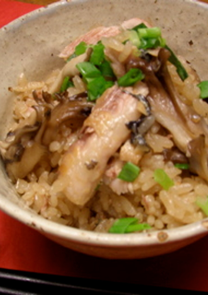 さんまとキノコのご飯-レシピのメイン写真