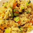 パラパラ☆椎茸と小松菜のチャーハン