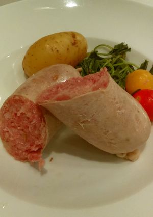ジュネーヴ特産の"Longeole"料理-レシピのメイン写真