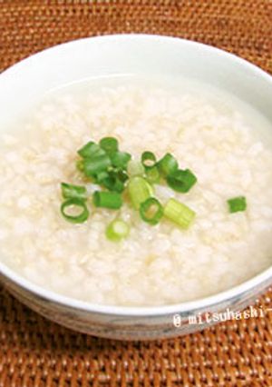 【炊飯器で作る】玄米おかゆ-レシピのメイン写真