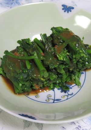 菜の花の酢味噌和え-レシピのメイン写真