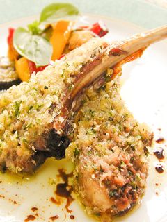 ラム肉 ラムチョップの香草パン粉焼き-レシピのメイン写真