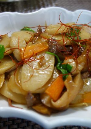 簡単！辛くないトック餅炒め-レシピのメイン写真