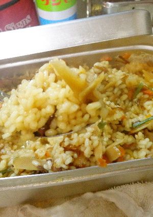 最山のメスティンで3合炊き込みご飯-レシピのメイン写真