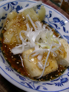 【男の料理】かき揚と揚げ出し豆腐-レシピのメイン写真
