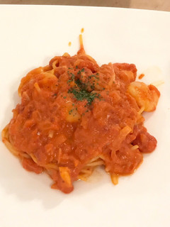 海老とトマトクリームのパスタ-レシピのメイン写真