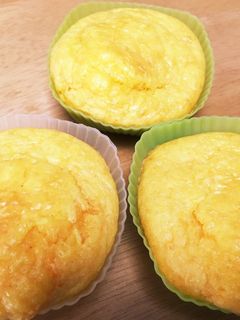 オリーブ油でキャロットマフィン-レシピのメイン写真