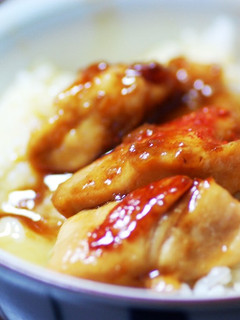 簡単!卵かけご飯でトロトロ親子丼-レシピのメイン写真