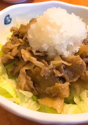 さっぱり食べれる＊おろしスタミナ豚丼-レシピのメイン写真