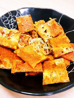おつまみにも!しらす入りチーズせんべい-レシピのメイン写真