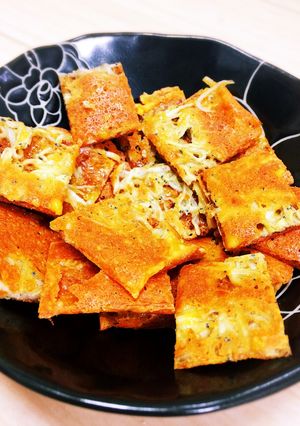 おつまみにも！しらす入りチーズせんべい-レシピのメイン写真