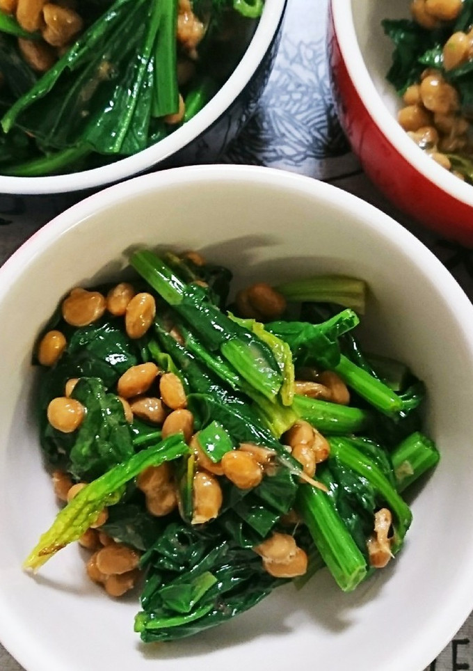 ほうれん草納豆和え-レシピのメイン写真