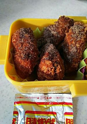 お弁当のフライのソース-レシピのメイン写真