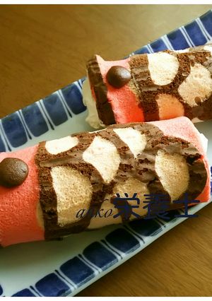 ★簡単絶品本格的♪鯉のぼり☆ロールケーキ-レシピのメイン写真