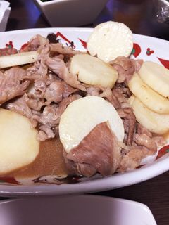 長芋と豚肉の炒め煮-レシピのメイン写真