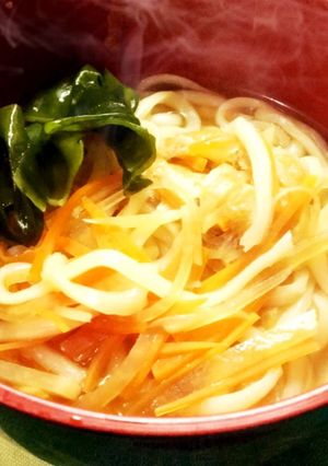 身体あたたまる野菜たっぷりうどん-レシピのメイン写真