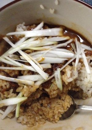 蕎麦屋のスープカレー風丼-レシピのメイン写真