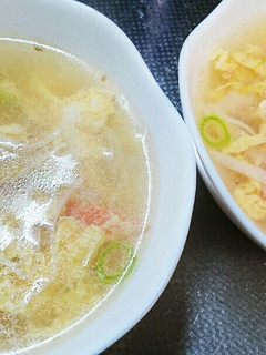 トロみでポカポカ♪簡単春雨の玉子スープ-レシピのメイン写真