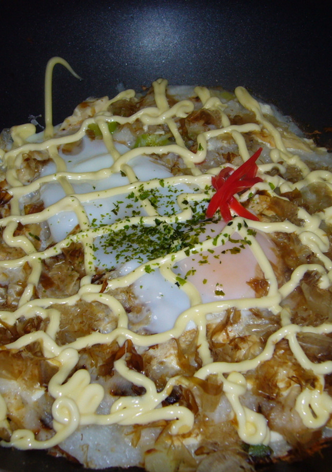 ☆小麦粉不要☆長いもと豆腐のふわとろ焼き-レシピのメイン写真