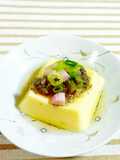 たまご豆腐に、蒲鉾ゆかり大根おろし♪