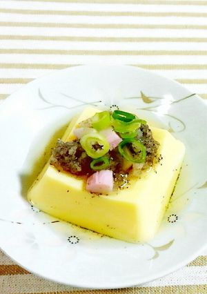 たまご豆腐に、蒲鉾ゆかり大根おろし♪-レシピのメイン写真