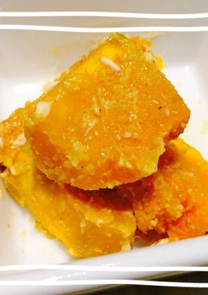 レンジで簡単◎かぼちゃのゴマヨ和え-レシピのメイン写真