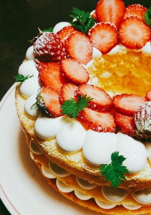 ふわふわスポンジケーキ★18㎝-レシピのメイン写真