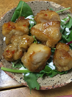 鶏の唐揚げリメイク チリソース-レシピのメイン写真