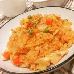 【簡単】おいしいチキンライス【時短】-レシピのメイン写真