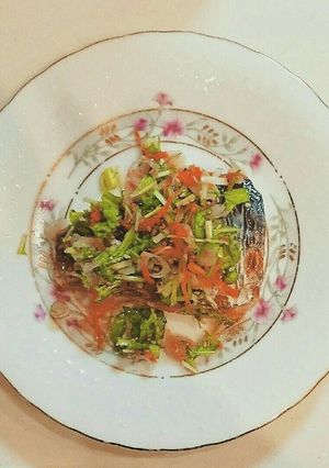 サワラのらっきよ野菜ソース-レシピのメイン写真