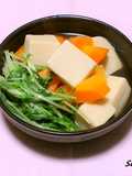 優しいお出汁がしみしみ！ふっくら高野豆腐