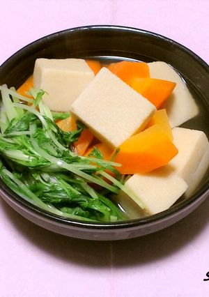優しいお出汁がしみしみ！ふっくら高野豆腐-レシピのメイン写真