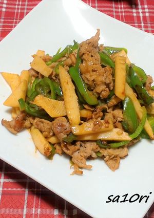 中華のテッパン！豚肉でチンジャオロースー-レシピのメイン写真