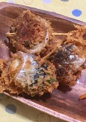 いわしのチーズ大葉ロールフライ-レシピのメイン写真