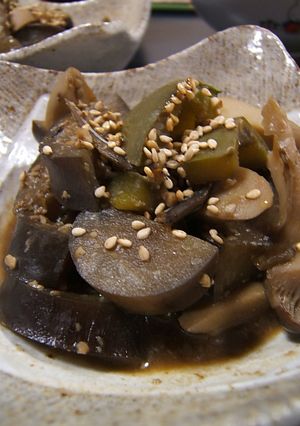 ナスとピーマンとエリンギの味噌煮-レシピのメイン写真