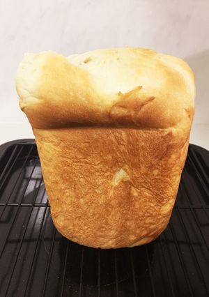 ふわふわしっとり分量簡単卵なしHB食パン-レシピのメイン写真