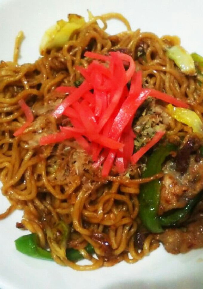 我が家の昔ながらの☆肉焼きそば☆-レシピのメイン写真