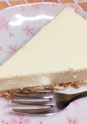 我が家の定番！簡単レアチーズケーキ-レシピのメイン写真